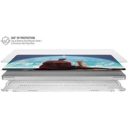 Superman 2025 Superman & Krypto watch the Earth MacBook Air 15in (2023-2025) Case plus Skin